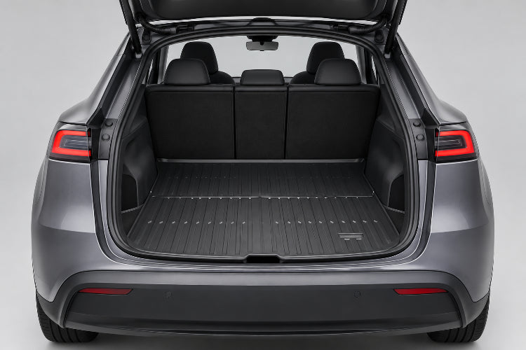 Tesla Model Y Juniper TPE Floor Mat Set with Carpet | 2025–2026 | 6-Piece