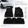 Tesla Model Y Juniper TPE Floor Mat Set with Carpet | 2025–2026 | 6-Piece