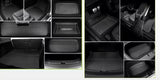Tesla Model Y Long Range TPE Floor Mat Set with Carpet | 2020–2026 | 6-Piece